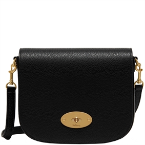 Mulberry Small Darley Satchel Black